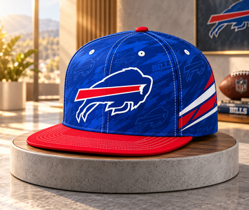 Buffalo Bills Classic Snapback Cap - Studio View