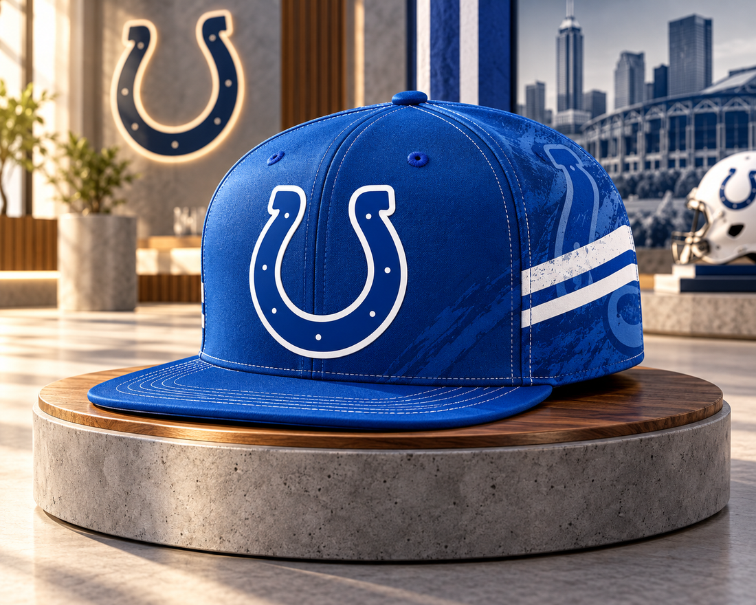 Indianapolis Colts Classic Snapback Cap - Studio View