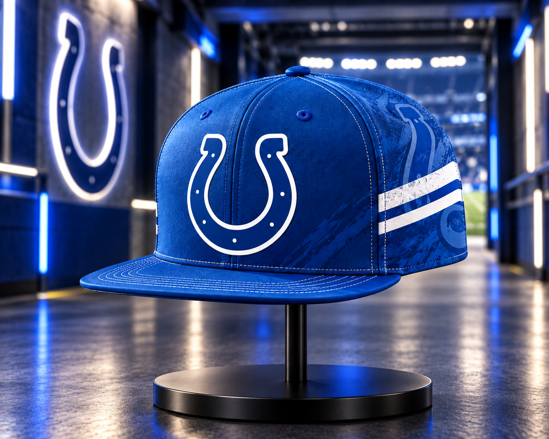 Indianapolis Colts Classic Snapback Cap - Studio View