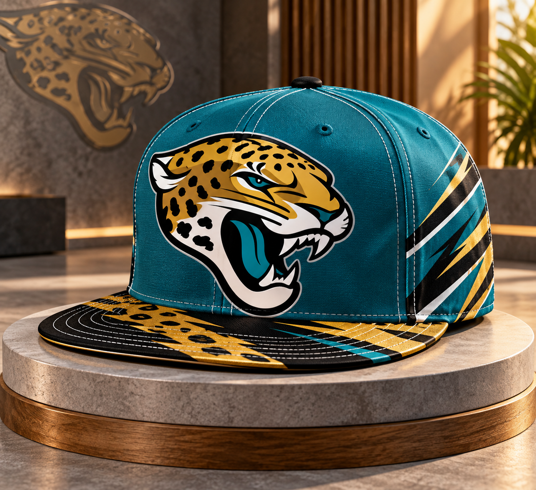 Jacksonville Jaguars Classic Snapback Cap - Studio View