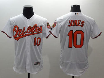 Adam Jones Baltimore Orioles white Authentic jersey
