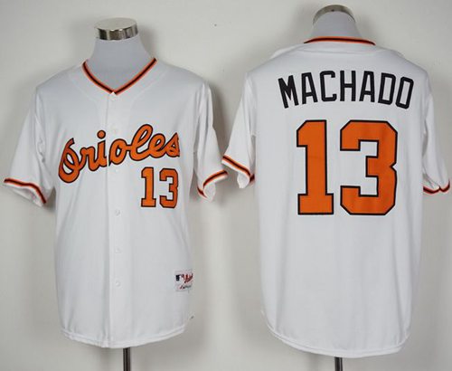 Manny Machado Baltimore Orioles white jersey