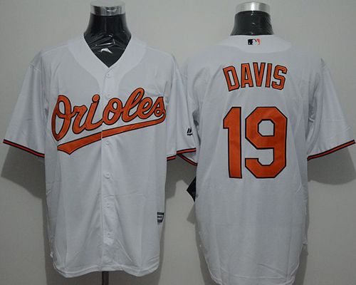 Chris Davis Baltimore Orioles white jersey