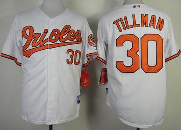 Chris Tillman Baltimore Orioles white jersey