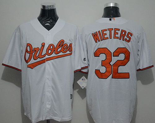 Matt Wieters Baltimore Orioles white jersey
