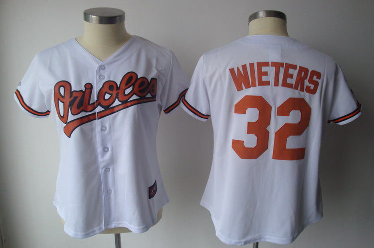 Matt Wieters Baltimore Orioles white Fashion jersey