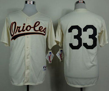 Eddie Murray Baltimore Orioles cream jersey