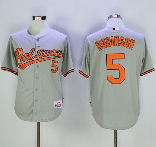 Brooks Robinson Baltimore Orioles grey jersey