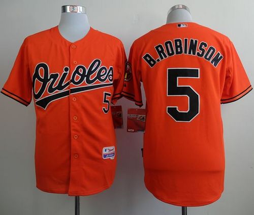 Brooks Robinson Baltimore Orioles orange jersey