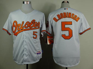 Brooks Robinson Baltimore Orioles white jersey