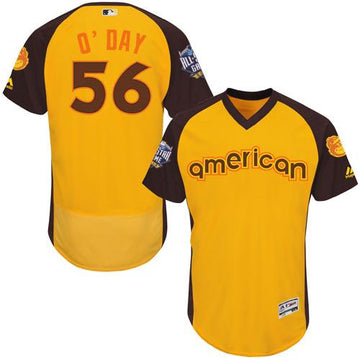 Darren O'Day Baltimore Orioles gold All-Star jersey