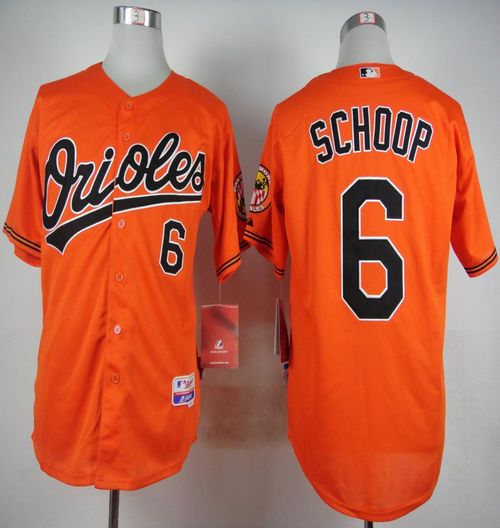 Jonathan Schoop Baltimore Orioles orange jersey