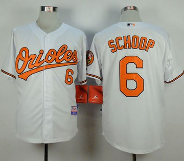 Jonathan Schoop Baltimore Orioles white jersey