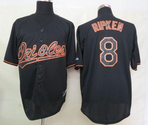Cal Ripken Baltimore Orioles black Fashion jersey