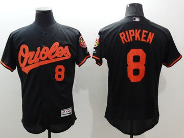 Cal Ripken Baltimore Orioles black Authentic jersey