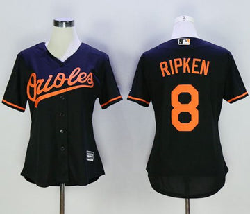 Cal Ripken Baltimore Orioles black Alternate jersey