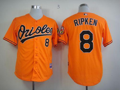 Cal Ripken Baltimore Orioles orange jersey