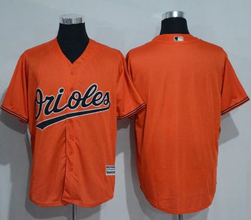Custom Baltimore Orioles orange jersey