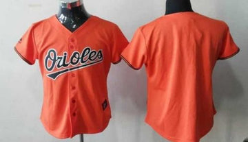 Custom Baltimore Orioles orange Fashion jersey