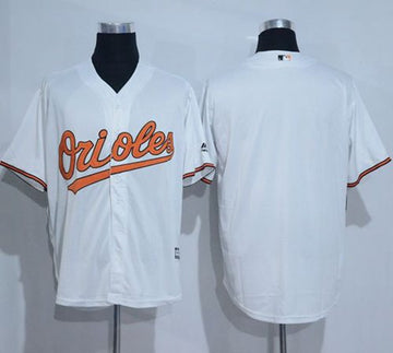 Custom Baltimore Orioles white jersey