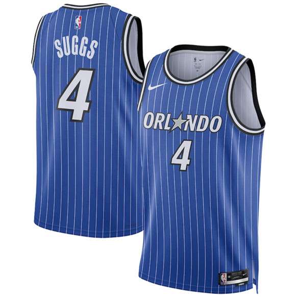 Jalen Suggs Orlando Magic blue jersey