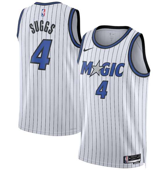 Jalen Suggs Orlando Magic white jersey