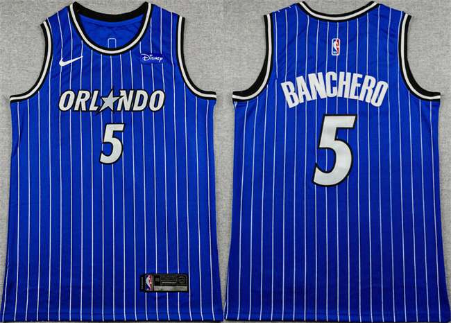 Paolo Banchero Orlando Magic blue jersey