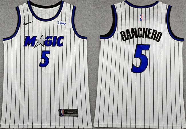 Paolo Banchero Orlando Magic white jersey