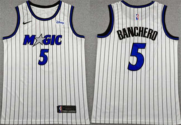 Paolo Banchero Orlando Magic white jersey