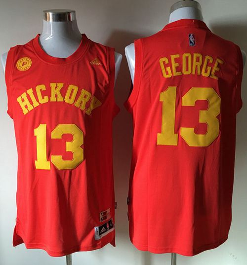 Paul George Indiana Pacers red jersey