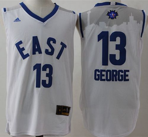 Paul George Indiana Pacers white jersey