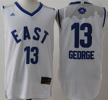 Paul George Indiana Pacers white jersey