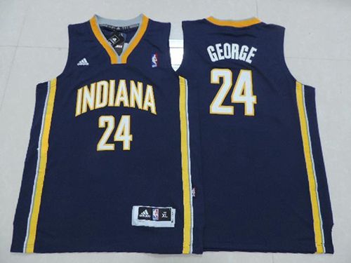 Paul George Indiana Pacers navy jersey
