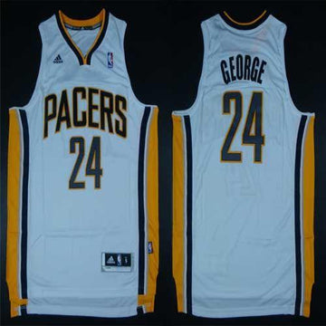 Paul George Indiana Pacers white Home jersey