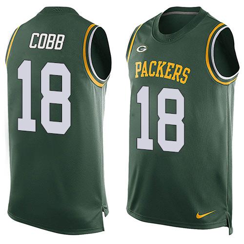Randall Cobb Green Bay Packers green jersey