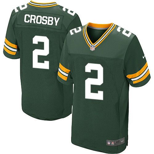 Mason Crosby Green Bay Packers green Elite jersey