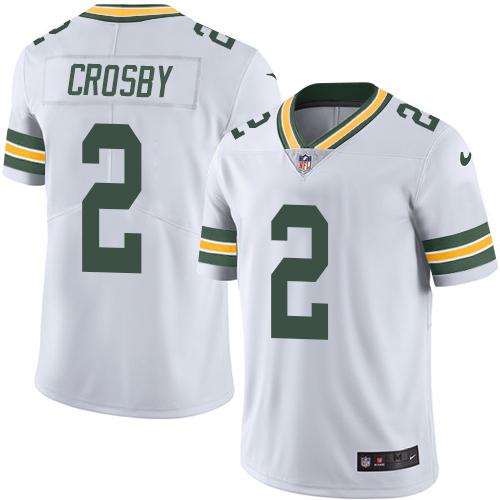 Mason Crosby Green Bay Packers white jersey