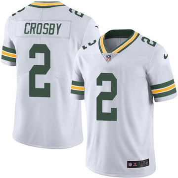 Mason Crosby Green Bay Packers white jersey