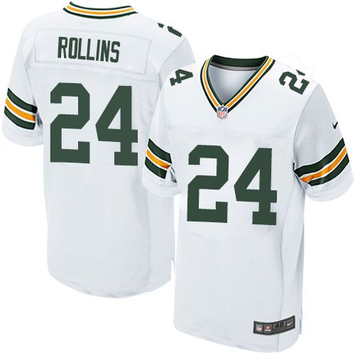Quinten Rollins Green Bay Packers white Elite jersey