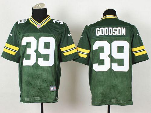 Demetri Goodson Green Bay Packers green Elite jersey
