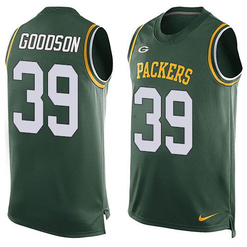 Demetri Goodson Green Bay Packers green jersey