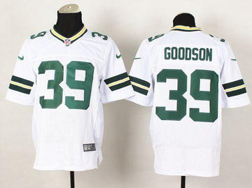 Demetri Goodson Green Bay Packers white Elite jersey