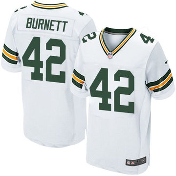 Morgan Burnett Green Bay Packers white Elite jersey