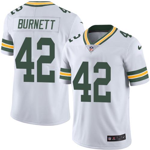 Morgan Burnett Green Bay Packers white jersey