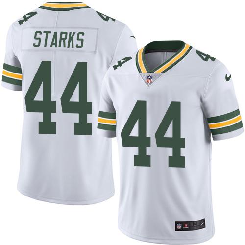 James Starks Green Bay Packers white jersey