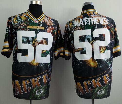 Clay Matthews Team Green Bay Packers Elite jersey