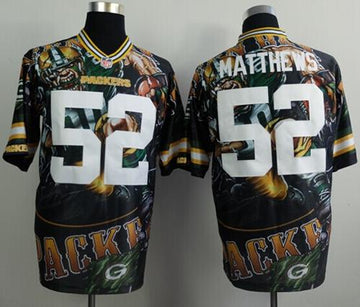 Clay Matthews Team Green Bay Packers Elite jersey
