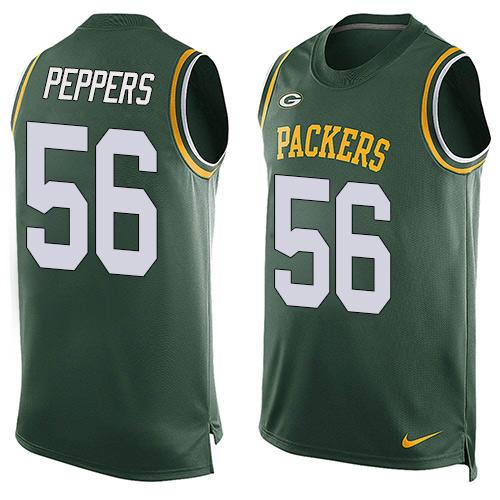 Julius Peppers Green Bay Packers green jersey