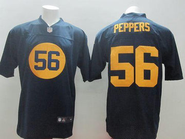 Julius Peppers Green Bay Packers navy Elite jersey