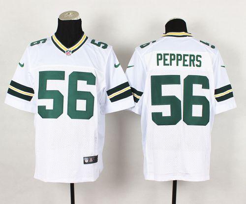 Julius Peppers Green Bay Packers white Elite jersey